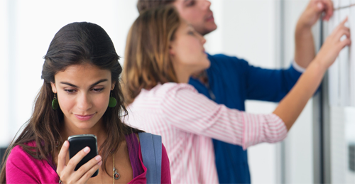 Sending exam results to students by SMS