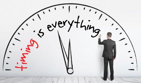 Why timing matters